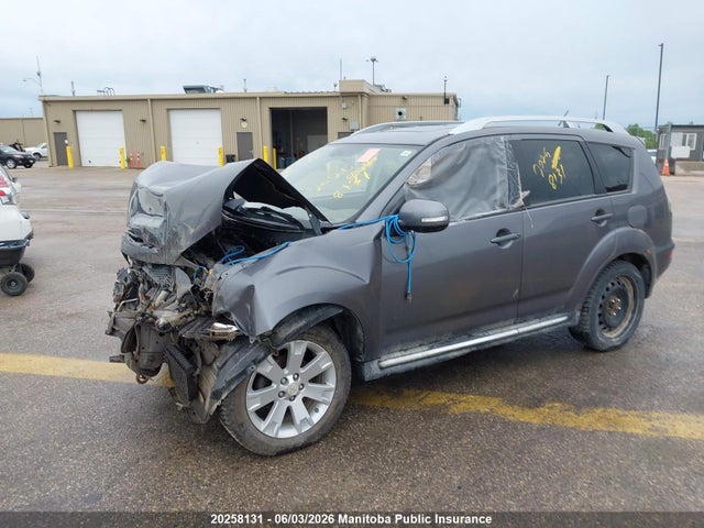 20258131 :رقم المزاد ، JA4JT5AXXAZ602335 vin ، 2010 Mitsubishi Outlander Xls مزاد بيع
