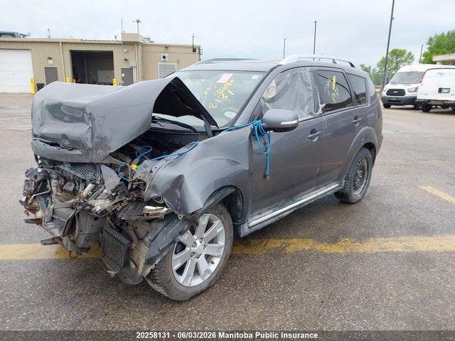 20258131 :رقم المزاد ، JA4JT5AXXAZ602335 vin ، 2010 Mitsubishi Outlander Xls مزاد بيع