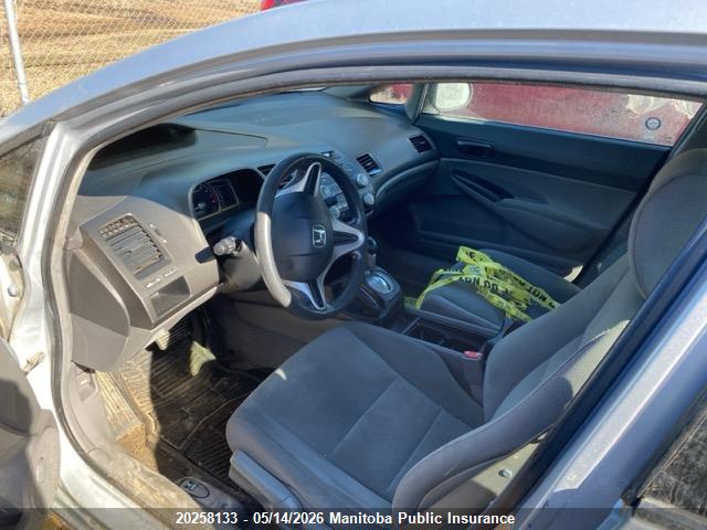 Aukcja sprzedaży 2009 Honda Civic Dx, vin: 2HGFA16239H030514, numer aukcji: 20258133