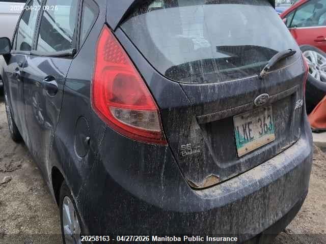 2013 Ford Fiesta Se მანქანა იყიდება აუქციონზე, vin: 3FADP4EJ5DM106412, აუქციონის ნომერი: 20258163
