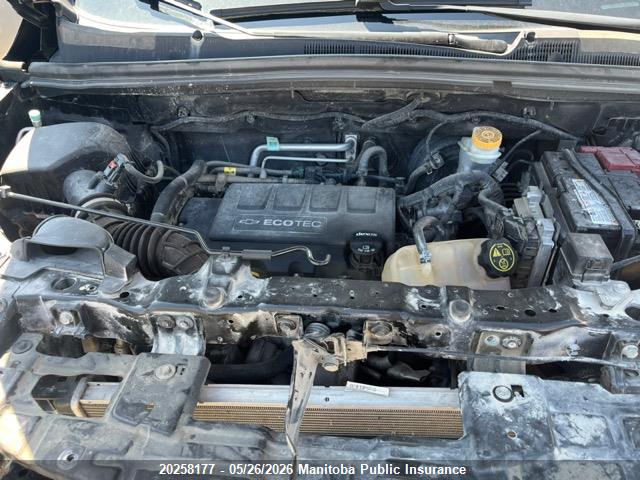 20258177 :رقم المزاد ، 3GNCJPSB4GL273691 vin ، 2016 Chevrolet Trax Lt مزاد بيع