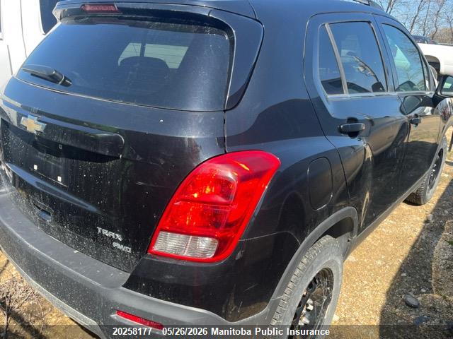 20258177 :رقم المزاد ، 3GNCJPSB4GL273691 vin ، 2016 Chevrolet Trax Lt مزاد بيع