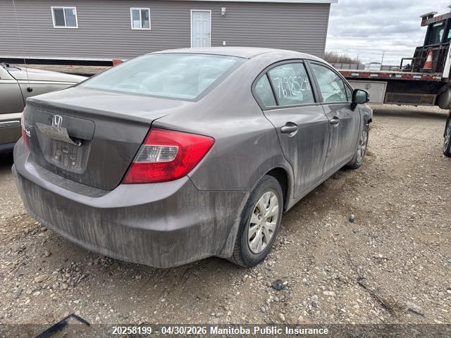 Aukcja sprzedaży 2012 Honda Civic Lx, vin: 2HGFB2F44CH048337, numer aukcji: 20258199