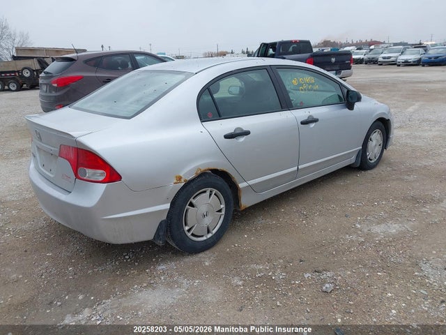 Продажа на аукционе авто 2009 Honda Civic Dx, vin: 2HGFA16439H101602, номер лота: 20258203