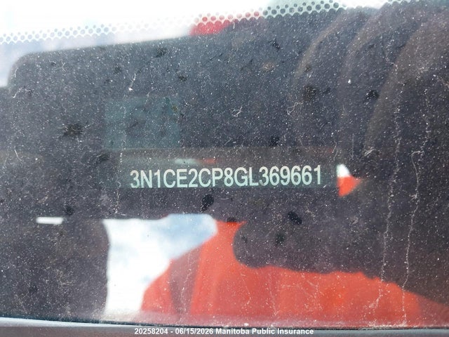 Продажа на аукционе авто 2016 Nissan Versa Note S, vin: 3N1CE2CP8GL369661, номер лота: 20258204