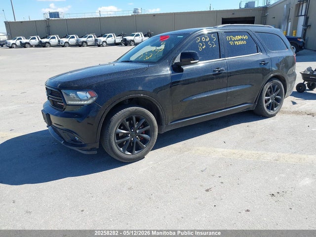 Продаж на аукціоні авто 2017 Dodge Durango R/t, vin: 1C4SDJCT1HC783350, номер лоту: 20258282