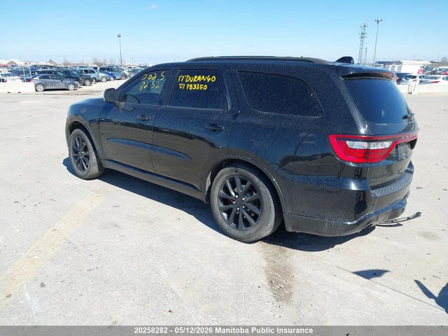 Продаж на аукціоні авто 2017 Dodge Durango R/t, vin: 1C4SDJCT1HC783350, номер лоту: 20258282
