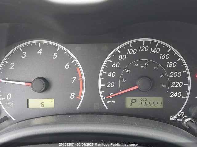 20258287 :رقم المزاد ، 2T1BU4EE9BC600081 vin ، 2011 Toyota Corolla Ce مزاد بيع
