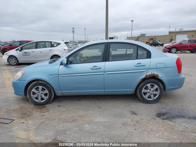 2009 Hyundai Accent Gl მანქანა იყიდება აუქციონზე, vin: KMHCN45C89U345884, აუქციონის ნომერი: 20258290