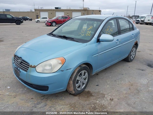 2009 Hyundai Accent Gl მანქანა იყიდება აუქციონზე, vin: KMHCN45C89U345884, აუქციონის ნომერი: 20258290