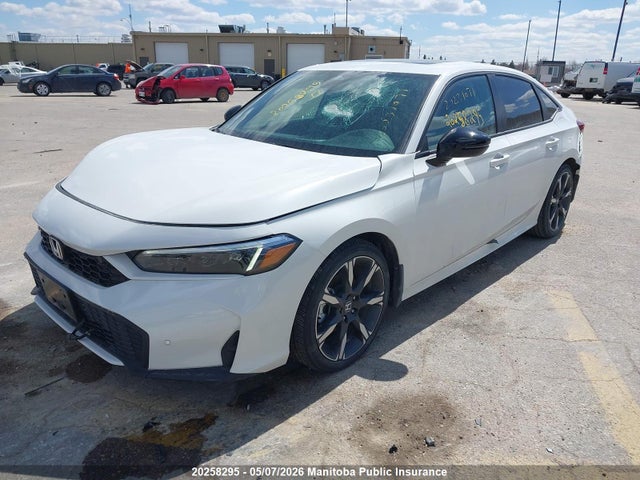 20258295 :رقم المزاد ، 2HGFE4F86SH011021 vin ، 2025 Honda Civic Sport Touring Hev مزاد بيع