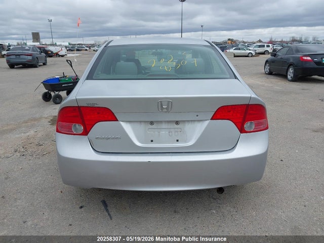 Aukcja sprzedaży 2006 Honda Civic Dx-g, vin: 2HGFA16326H026362, numer aukcji: 20258307