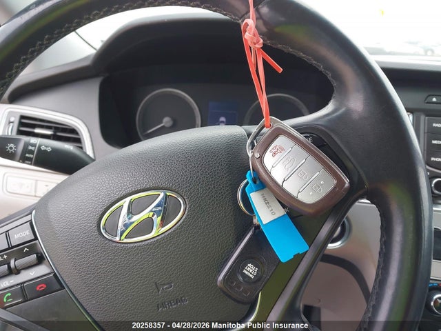 5NPE24AFXFH227976 Hyundai SONATA GL