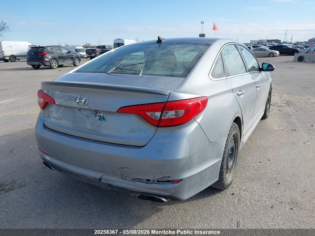 2015 Hyundai Sonata Sport მანქანა იყიდება აუქციონზე, vin: 5NPE34AF0FH102482, აუქციონის ნომერი: 20258367