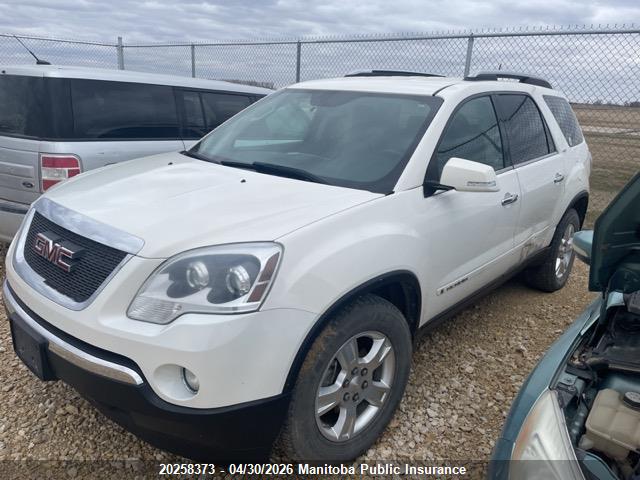Aukcja sprzedaży 2008 Gmc Acadia Slt, vin: 1GKEV23748J307970, numer aukcji: 20258373