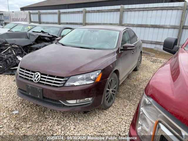 Aukcja sprzedaży 2014 Volkswagen Passat 2.0 Tdi, vin: 1VWCN7A35EC074663, numer aukcji: 20258374