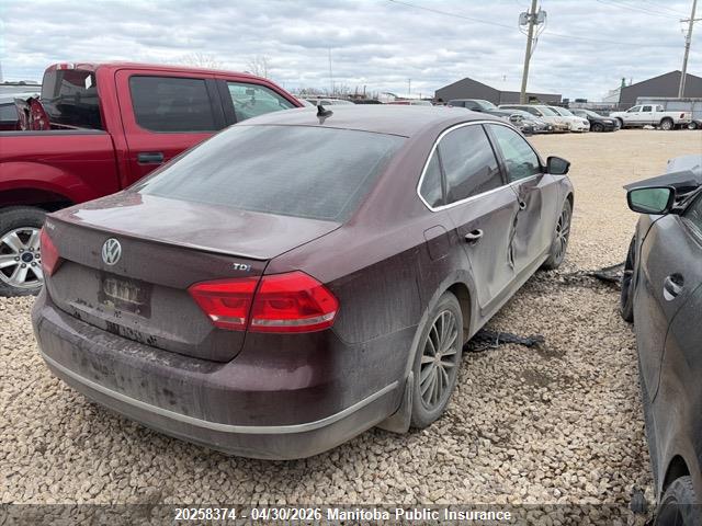 Aukcja sprzedaży 2014 Volkswagen Passat 2.0 Tdi, vin: 1VWCN7A35EC074663, numer aukcji: 20258374