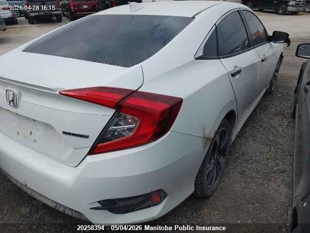 Продажа на аукционе авто 2017 Honda Civic Touring, vin: 2HGFC1F94HH101404, номер лота: 20258394