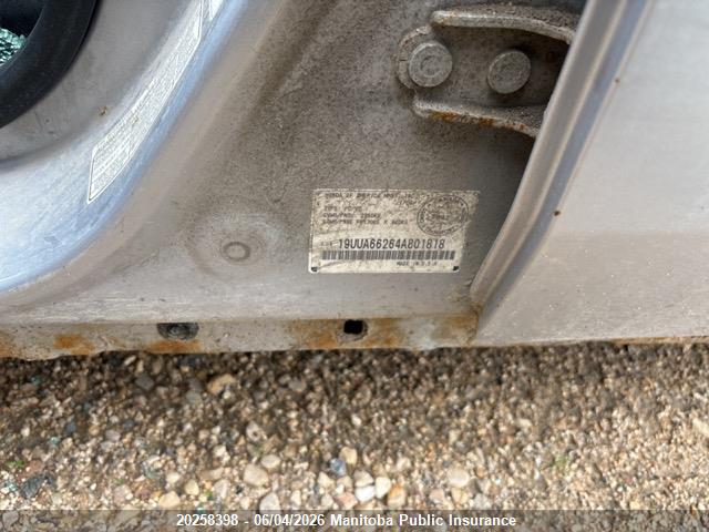 Продаж на аукціоні авто 2004 Acura Tl, vin: 19UUA66264A801818, номер лоту: 20258398