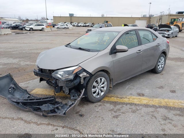 20258403 :رقم المزاد ، 2T1BURHE0EC065056 vin ، 2014 Toyota Corolla Le مزاد بيع