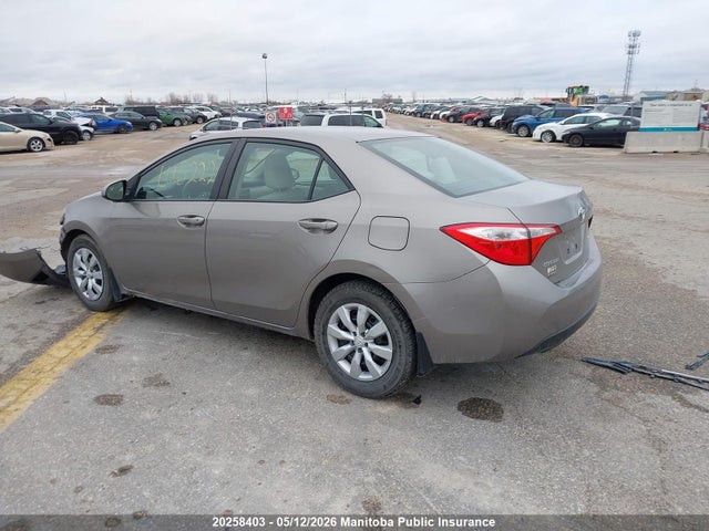 20258403 :رقم المزاد ، 2T1BURHE0EC065056 vin ، 2014 Toyota Corolla Le مزاد بيع
