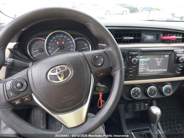 20258403 :رقم المزاد ، 2T1BURHE0EC065056 vin ، 2014 Toyota Corolla Le مزاد بيع