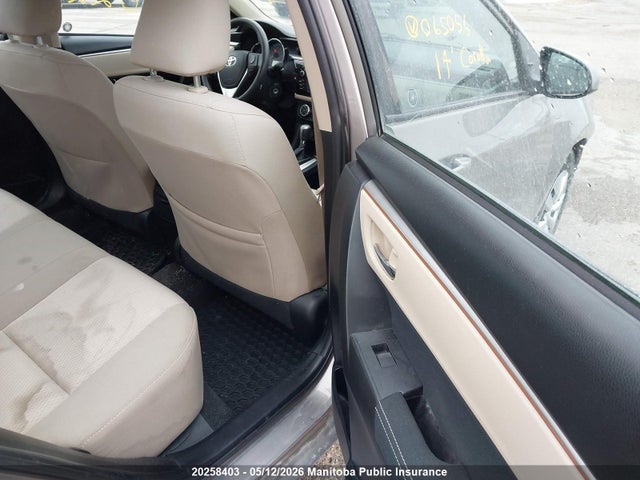 20258403 :رقم المزاد ، 2T1BURHE0EC065056 vin ، 2014 Toyota Corolla Le مزاد بيع