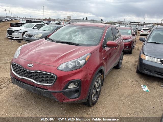 Aukcja sprzedaży 2020 Kia Sportage Lx, vin: KNDPMCAC8L7746155, numer aukcji: 20258407