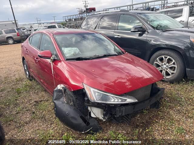 Продаж на аукціоні авто 2019 Hyundai Elantra Preferred Preferred, vin: KMHD84LF8KU870460, номер лоту: 20258409