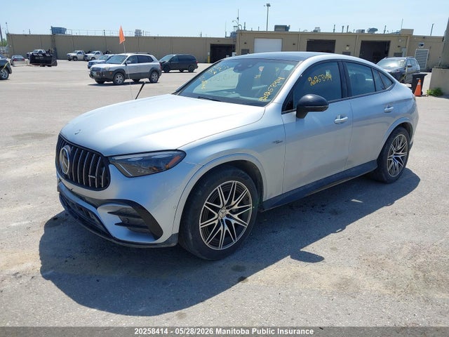 20258414 :رقم المزاد ، W1NKJ8HB9RF174906 vin ، 2024 Mercedes Benz Glc43 مزاد بيع