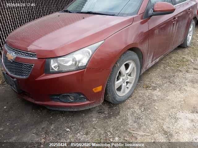 Aukcja sprzedaży 2013 Chevrolet Cruze Lt Turbo, vin: 1G1PE5SB5D7128459, numer aukcji: 20258424