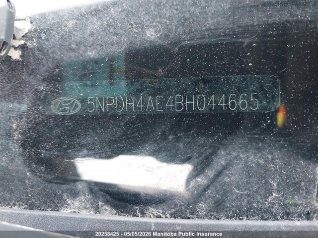 2011 Hyundai Elantra მანქანა იყიდება აუქციონზე, vin: 5NPDH4AE4BH044665, აუქციონის ნომერი: 20258425