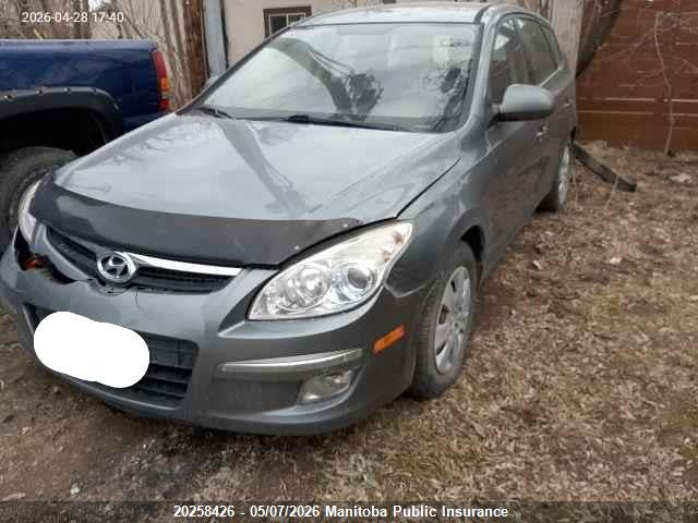 2010 Hyundai Elantra Touring Gls მანქანა იყიდება აუქციონზე, vin: KMHDC8AE7AU083935, აუქციონის ნომერი: 20258426