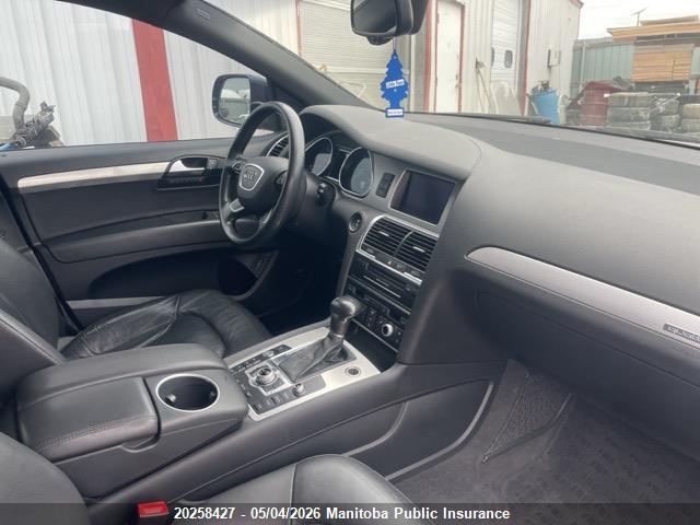 20258427 :رقم المزاد ، WA1WGCFE7FD020171 vin ، 2015 Audi Q7 V6 مزاد بيع