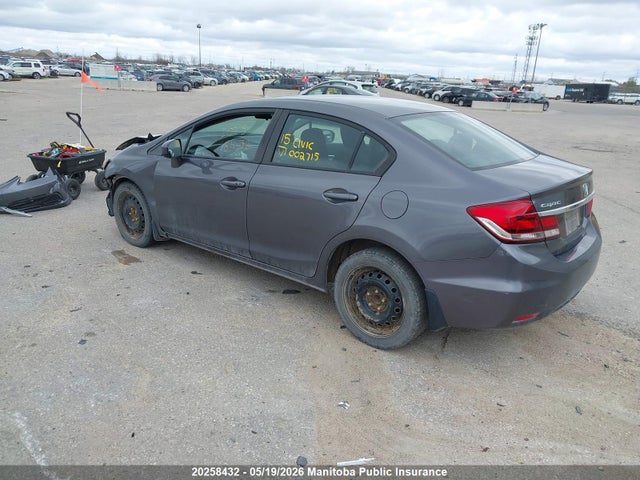 Aukcja sprzedaży 2015 Honda Civic Ex, vin: 2HGFB2F54FH002715, numer aukcji: 20258432