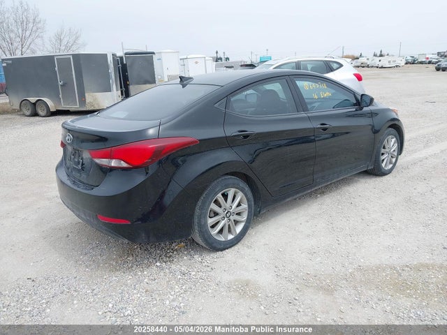 KMHDH4AE2GU643718 Hyundai ELANTRA GL