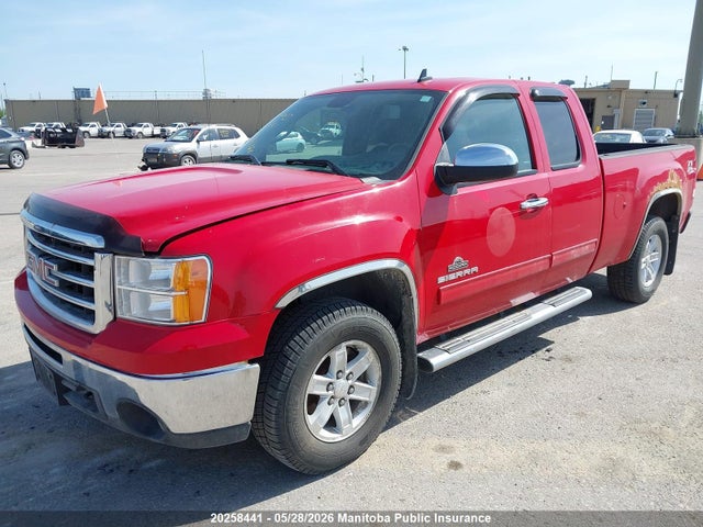 2013 Gmc Sierra 1500 Sle Ext Cab მანქანა იყიდება აუქციონზე, vin: 1GTR2VE76DZ226307, აუქციონის ნომერი: 20258441