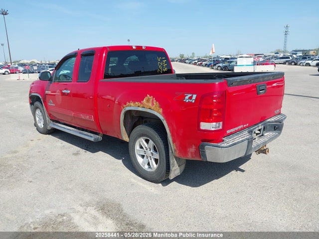 2013 Gmc Sierra 1500 Sle Ext Cab მანქანა იყიდება აუქციონზე, vin: 1GTR2VE76DZ226307, აუქციონის ნომერი: 20258441