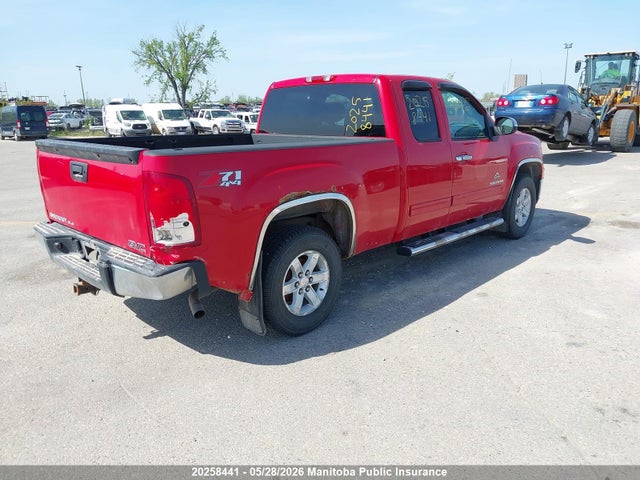 2013 Gmc Sierra 1500 Sle Ext Cab მანქანა იყიდება აუქციონზე, vin: 1GTR2VE76DZ226307, აუქციონის ნომერი: 20258441