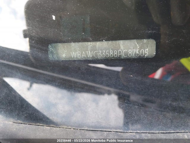 20258446 :رقم المزاد ، WBAWC33588PC87505 vin ، 2008 Bmw 328xi مزاد بيع