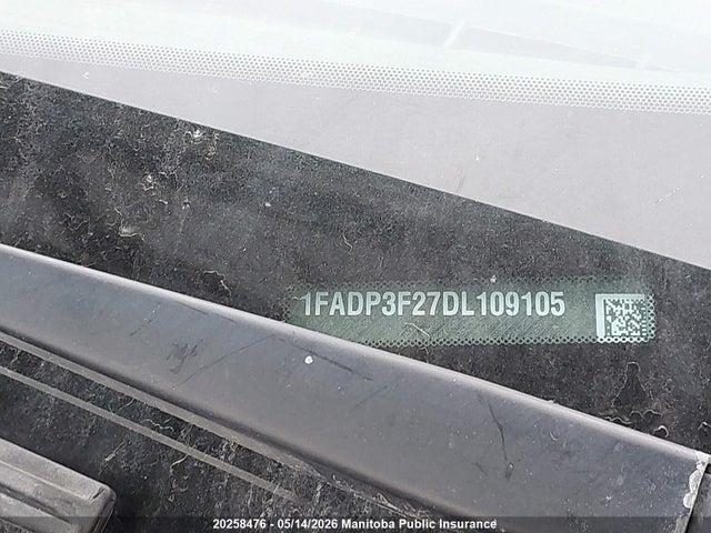 Продажа на аукционе авто 2013 Ford Focus Se, vin: 1FADP3F27DL109105, номер лота: 20258476