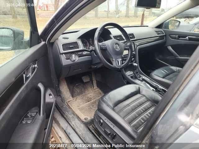 20258477 :رقم المزاد ، 1VWCN7A38DC018621 vin ، 2013 Volkswagen Passat 2.0 Tdi مزاد بيع