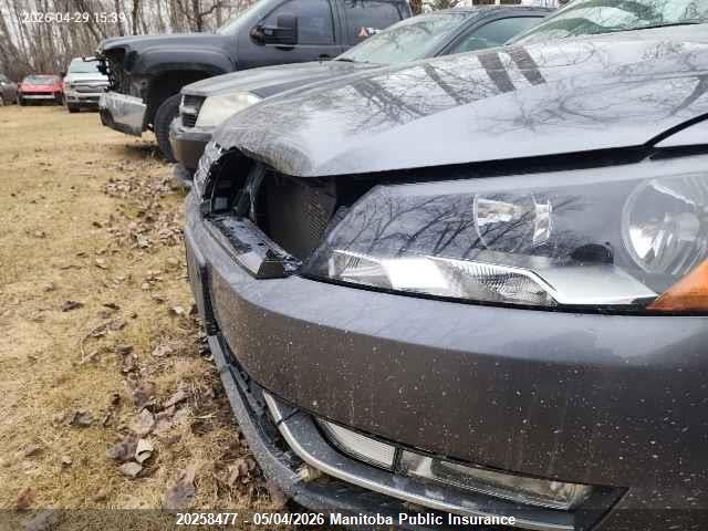 20258477 :رقم المزاد ، 1VWCN7A38DC018621 vin ، 2013 Volkswagen Passat 2.0 Tdi مزاد بيع