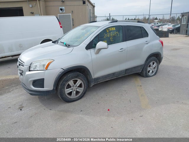 Aukcja sprzedaży 2016 Chevrolet Trax Lt, vin: 3GNCJPSB5GL115411, numer aukcji: 20258489