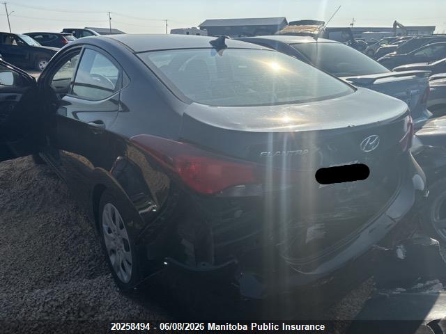2015 Hyundai Elantra Gl მანქანა იყიდება აუქციონზე, vin: 5NPDH4AE6FH555736, აუქციონის ნომერი: 20258494
