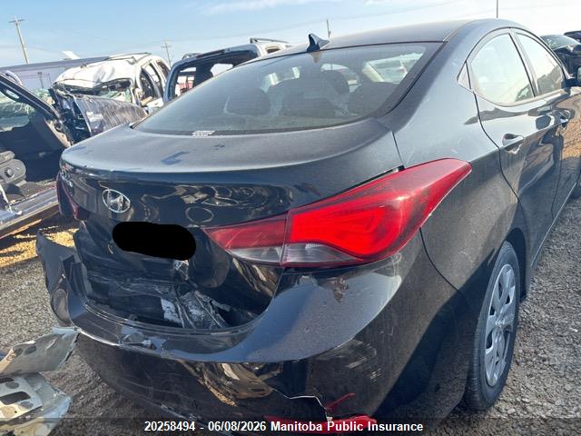 2015 Hyundai Elantra Gl მანქანა იყიდება აუქციონზე, vin: 5NPDH4AE6FH555736, აუქციონის ნომერი: 20258494