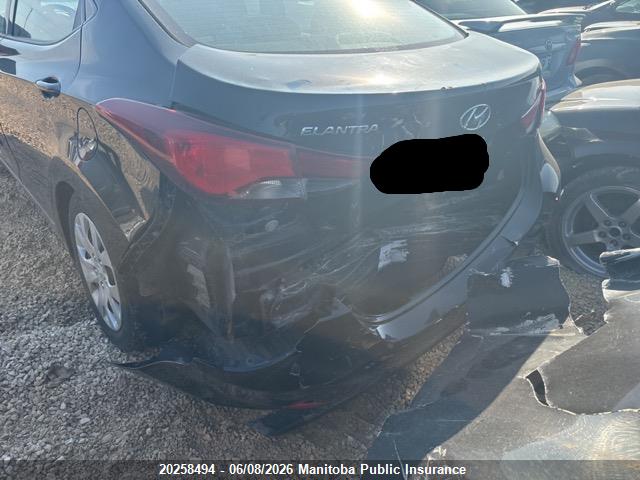 2015 Hyundai Elantra Gl მანქანა იყიდება აუქციონზე, vin: 5NPDH4AE6FH555736, აუქციონის ნომერი: 20258494