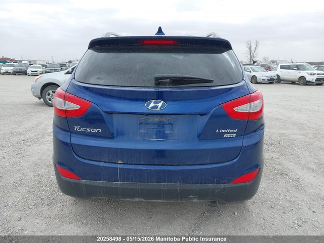2014 Hyundai Tucson Limited მანქანა იყიდება აუქციონზე, vin: KM8JUCAG2EU807105, აუქციონის ნომერი: 20258498