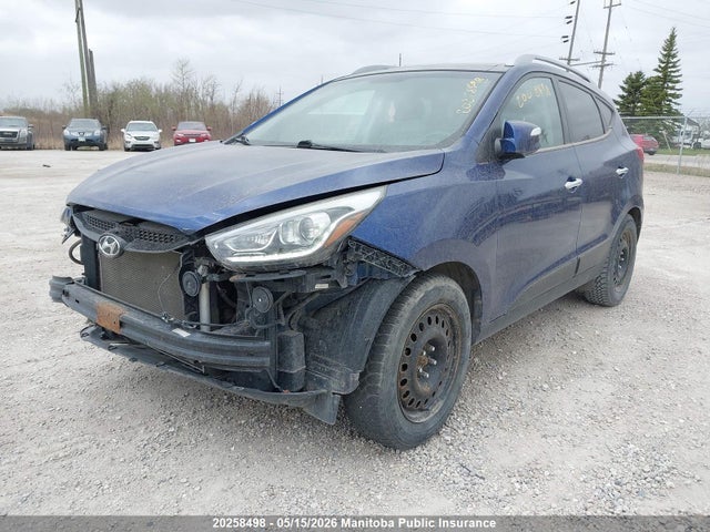 2014 Hyundai Tucson Limited მანქანა იყიდება აუქციონზე, vin: KM8JUCAG2EU807105, აუქციონის ნომერი: 20258498