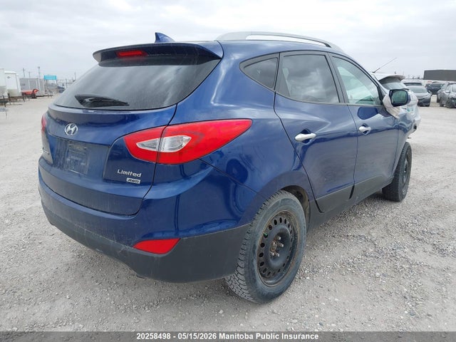 2014 Hyundai Tucson Limited მანქანა იყიდება აუქციონზე, vin: KM8JUCAG2EU807105, აუქციონის ნომერი: 20258498
